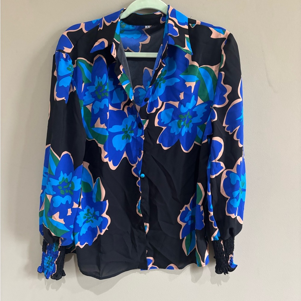Balloon Sleeve, Oversized Button Up